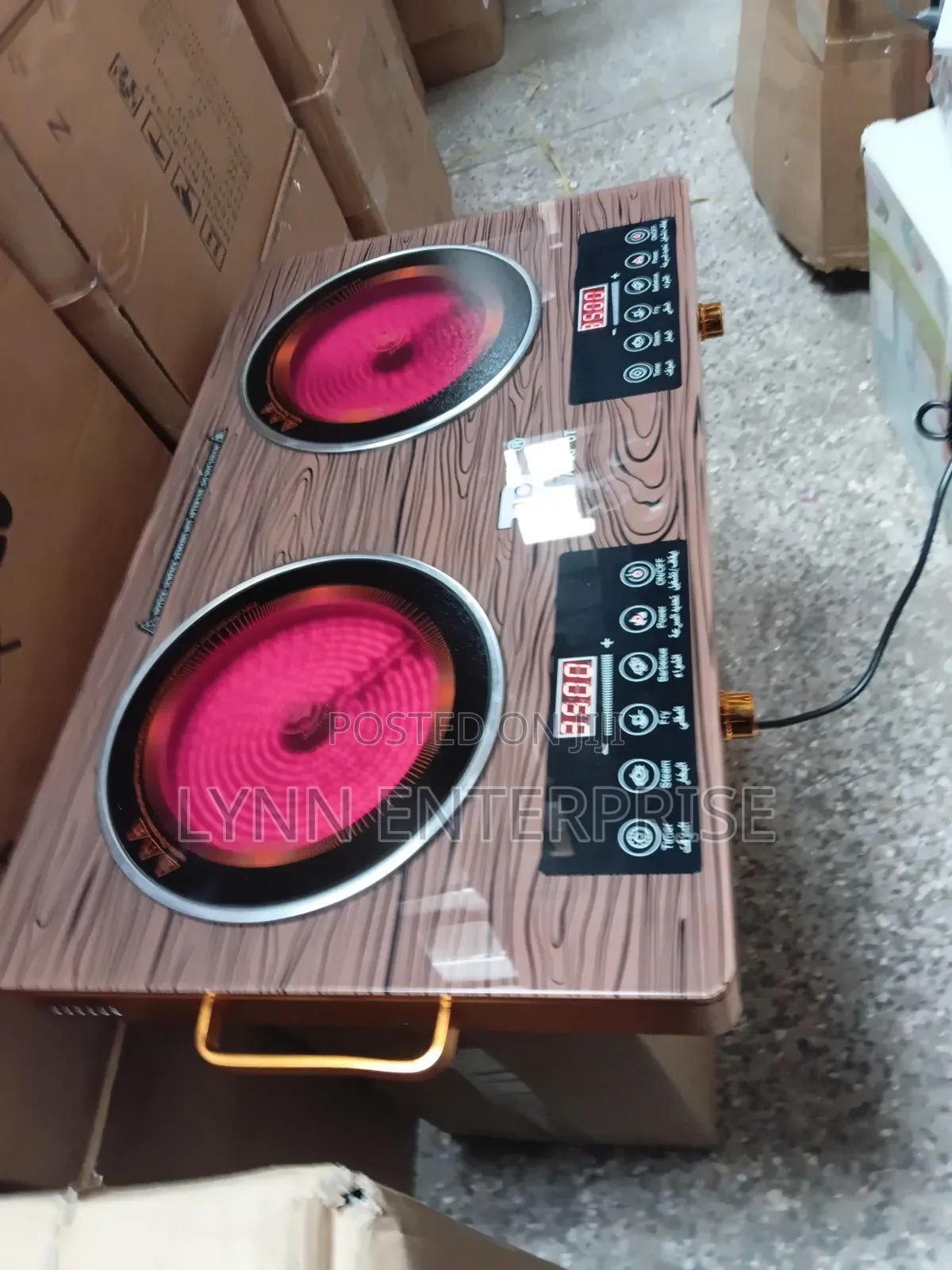 Jp 3500 Watts Double Induction Cooker Infrared