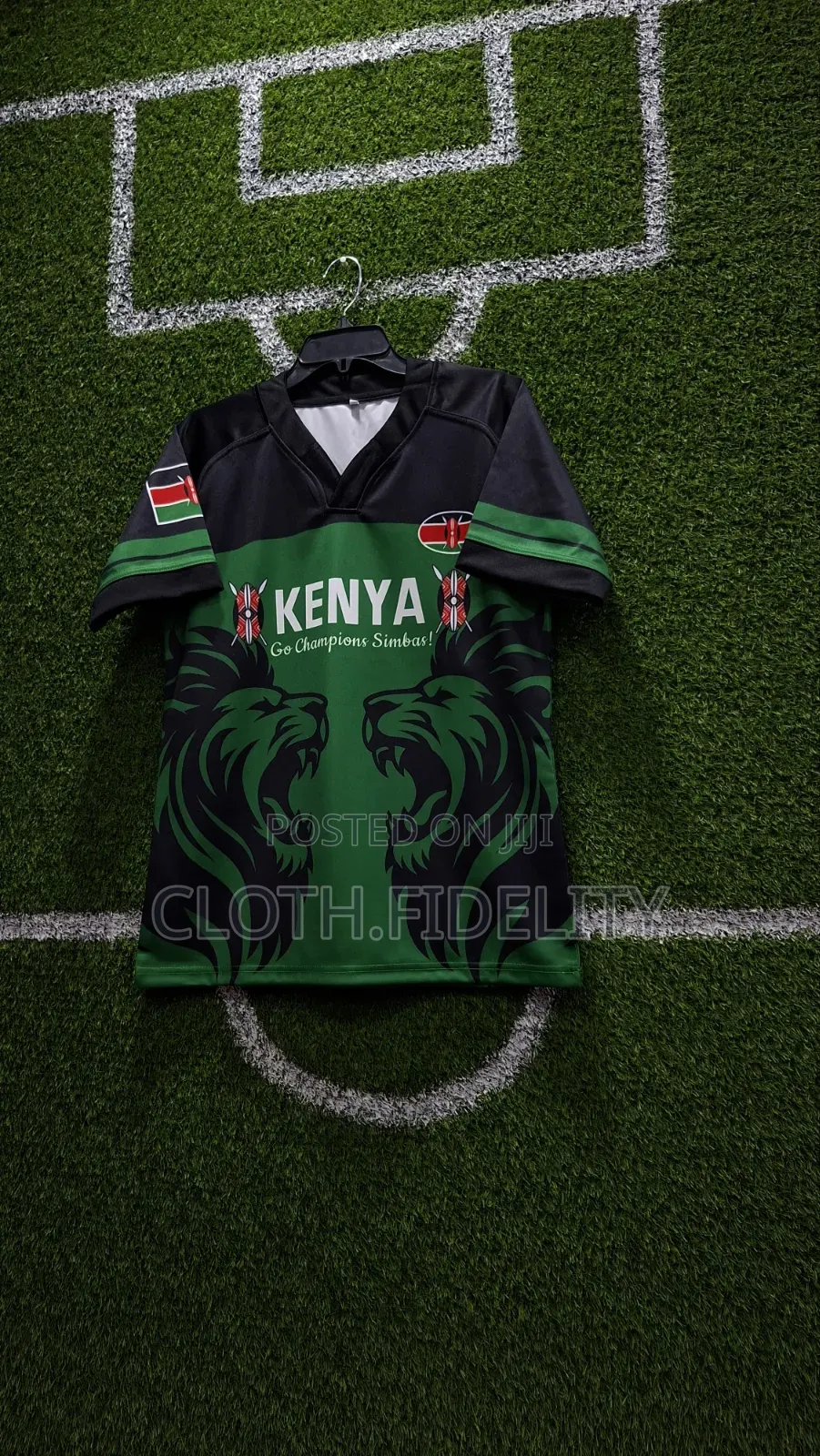 Kenya Simba's Rugby Jersey.