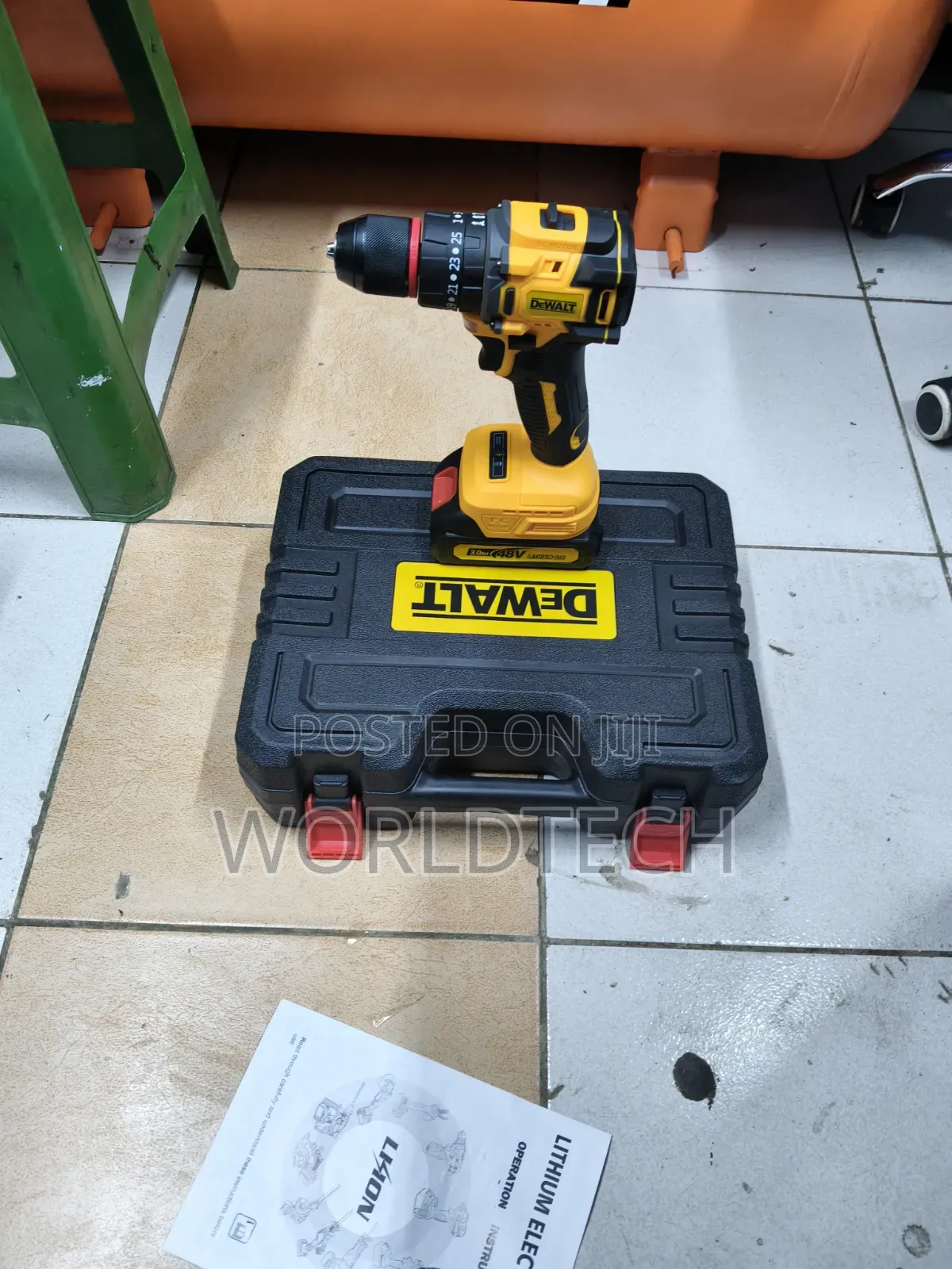 48v Cordless Brushless Drill/48v DeWalt Impact Brushless Drill