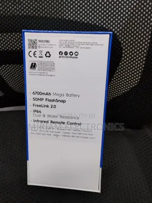 New Tecno Spark 50 128 GB Black