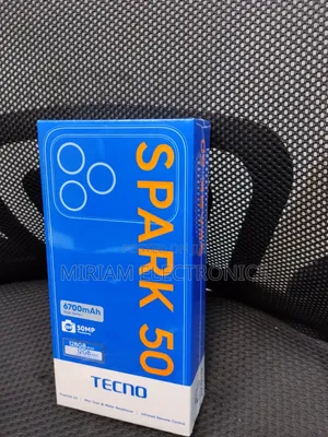 New Tecno Spark 50 128 GB Black