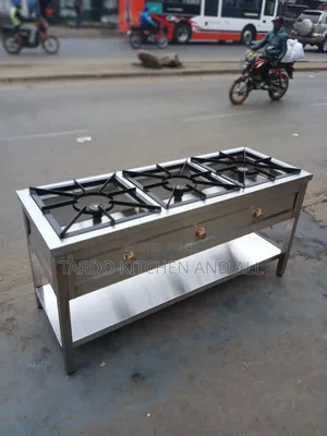 Commercial 3 Burner Gas Cooker