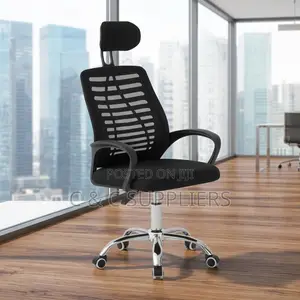 Home Swivel Chair With Metal Legs