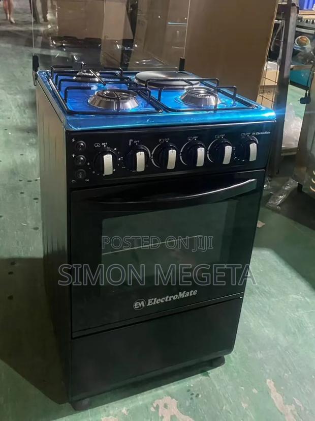 50×55 Electromate 3+1 Standing Cooker With Electric Oven Cooker