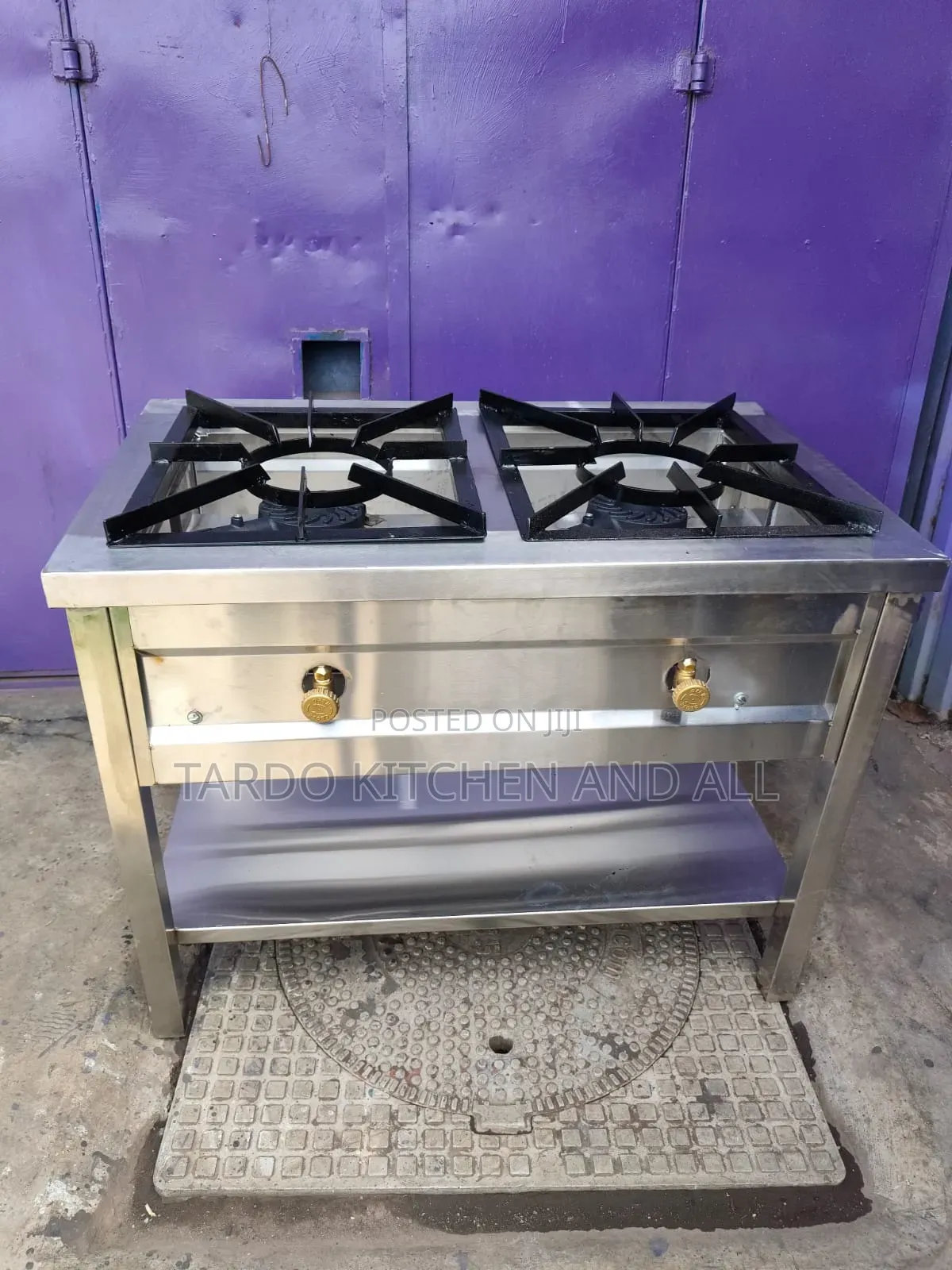 Stainless Steel 2 Burner