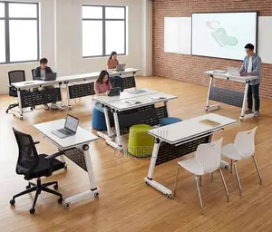 Office Table : Movable Training Table - 120CM