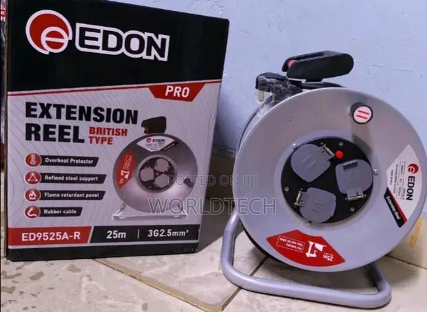 50m 2.5mm Edon Extension Cable Reel/Quality 50m Edon Extension Cord