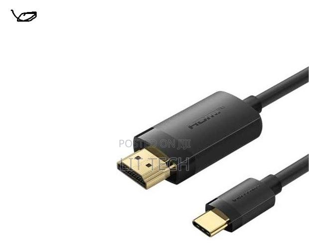 Vention USB-C to Hdmi-a 4k Hd Cable 2m Black - main view