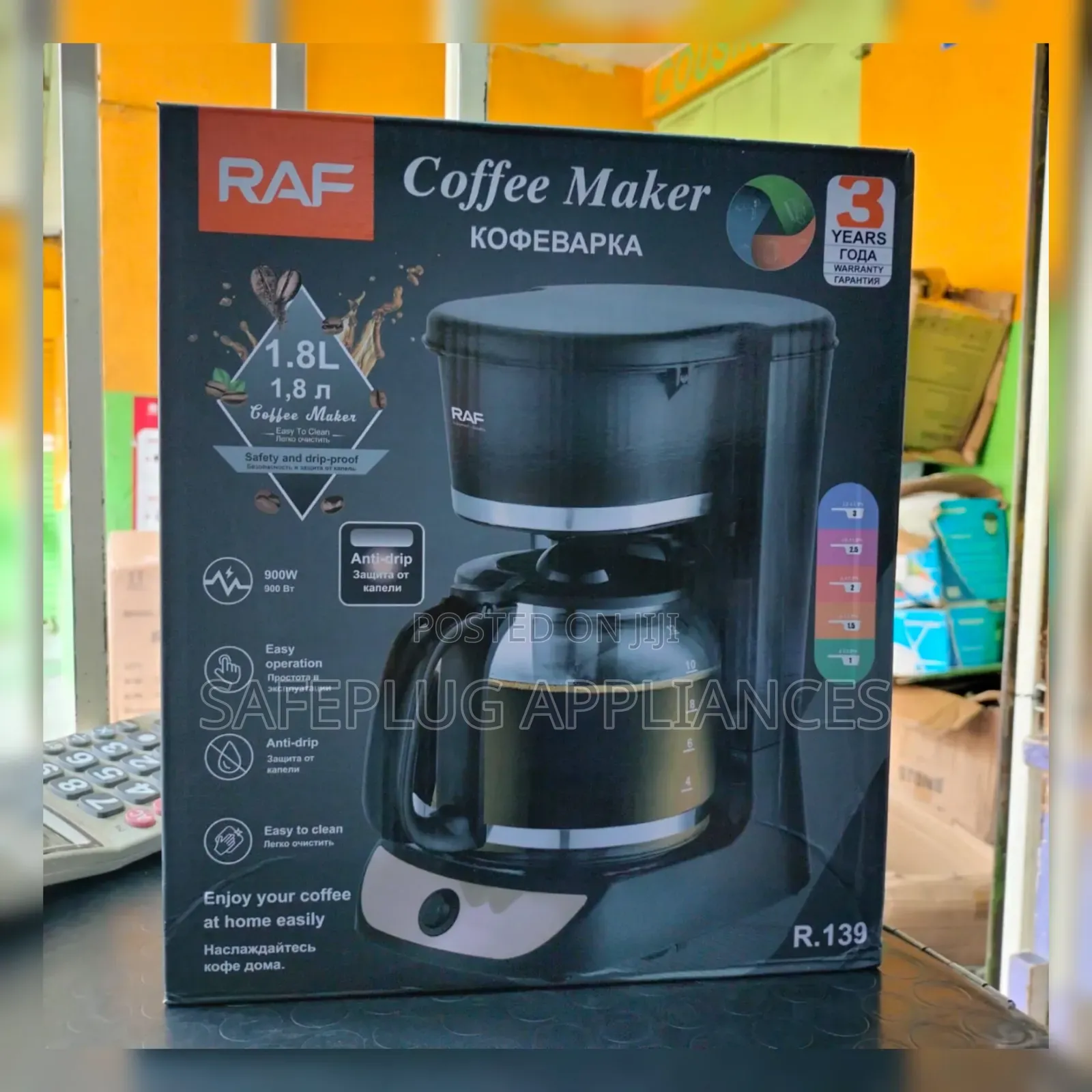 RAF Coffee Machine – Easy Coffee Brewing at Home