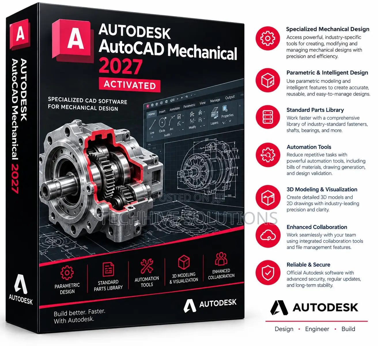 Autodesk Autocad Mechanical 2027 Activated Windows/Mac