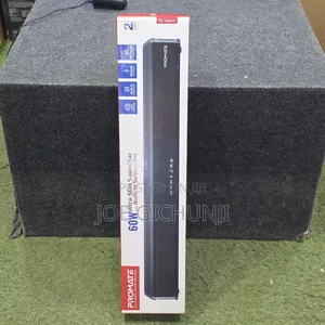 Promate CastBar-60 60W Ultra-Slim SoundBar With Built-in Subwoofer