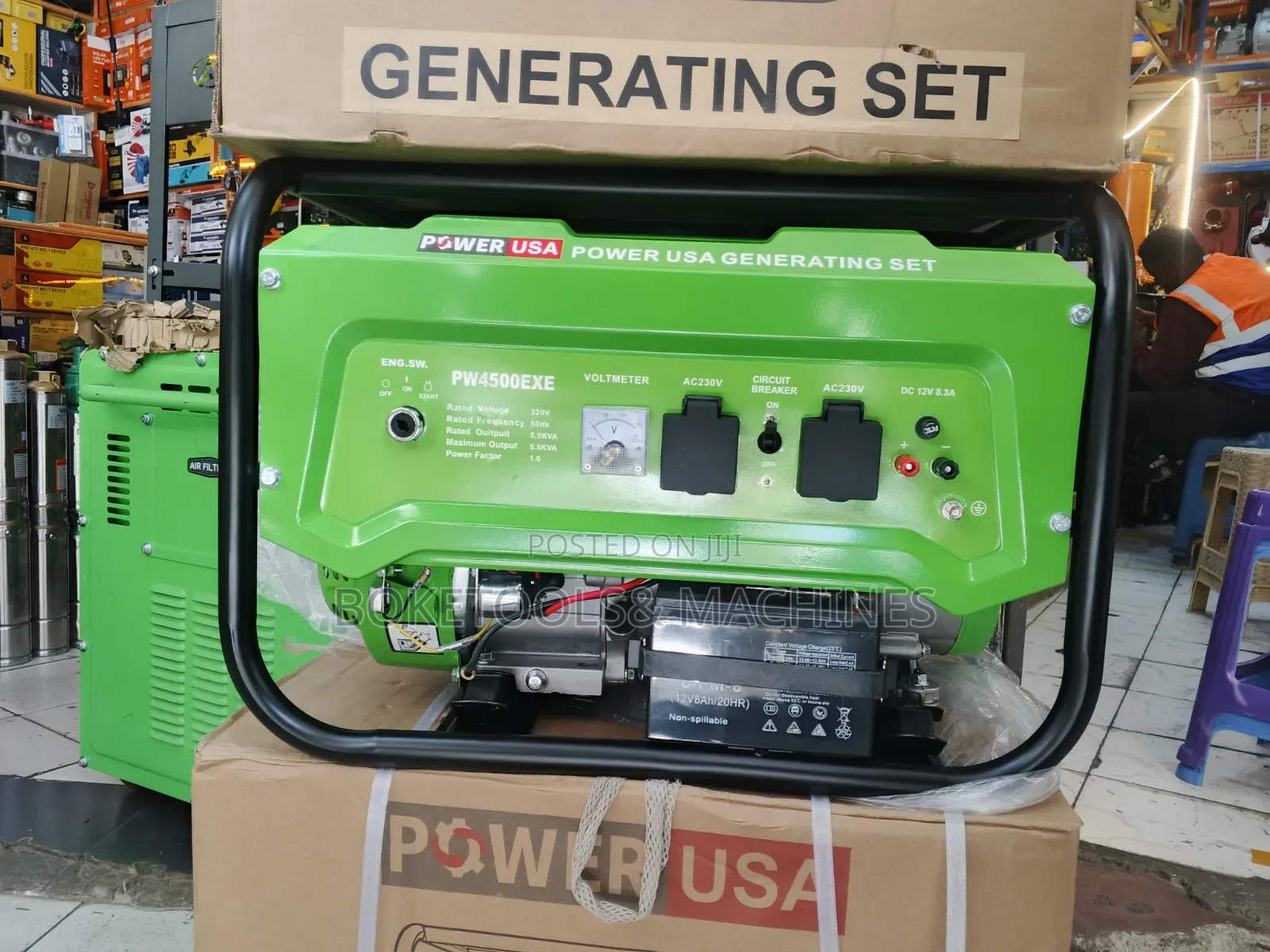 Power USA 5.5KVA Petrol Generator