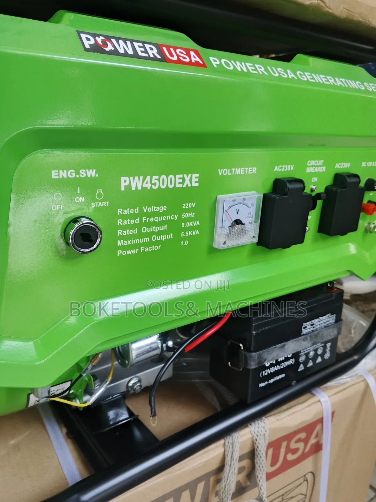 Power USA 5.5KVA Petrol Generator