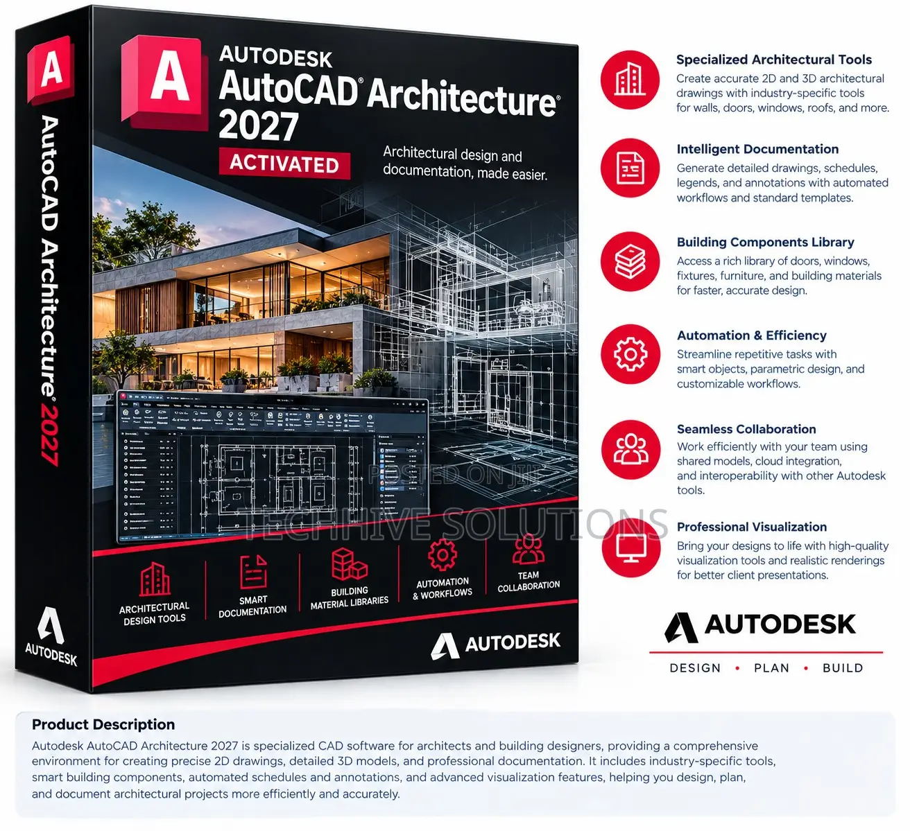 Autodesk Autocad Architecture 2027 Activated Windows/Mac