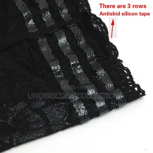 Black Elastic Anti-Chafing Thigh Bands