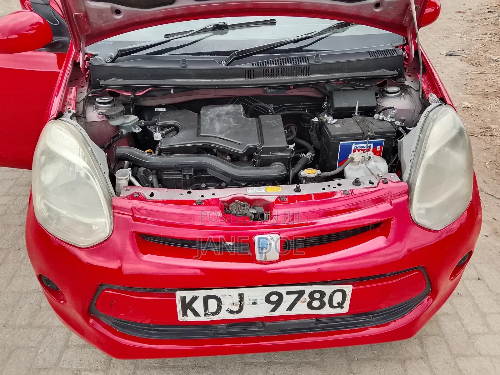 Toyota Passo 2015 Red