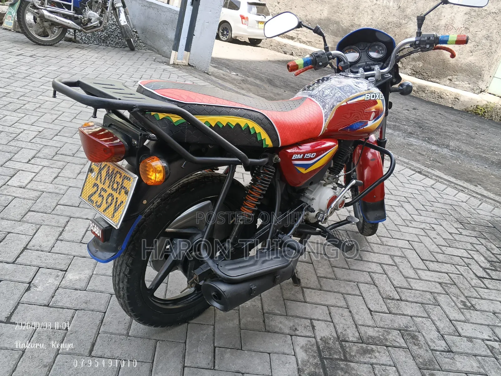 Bajaj Boxer 150 UG 2025 Red