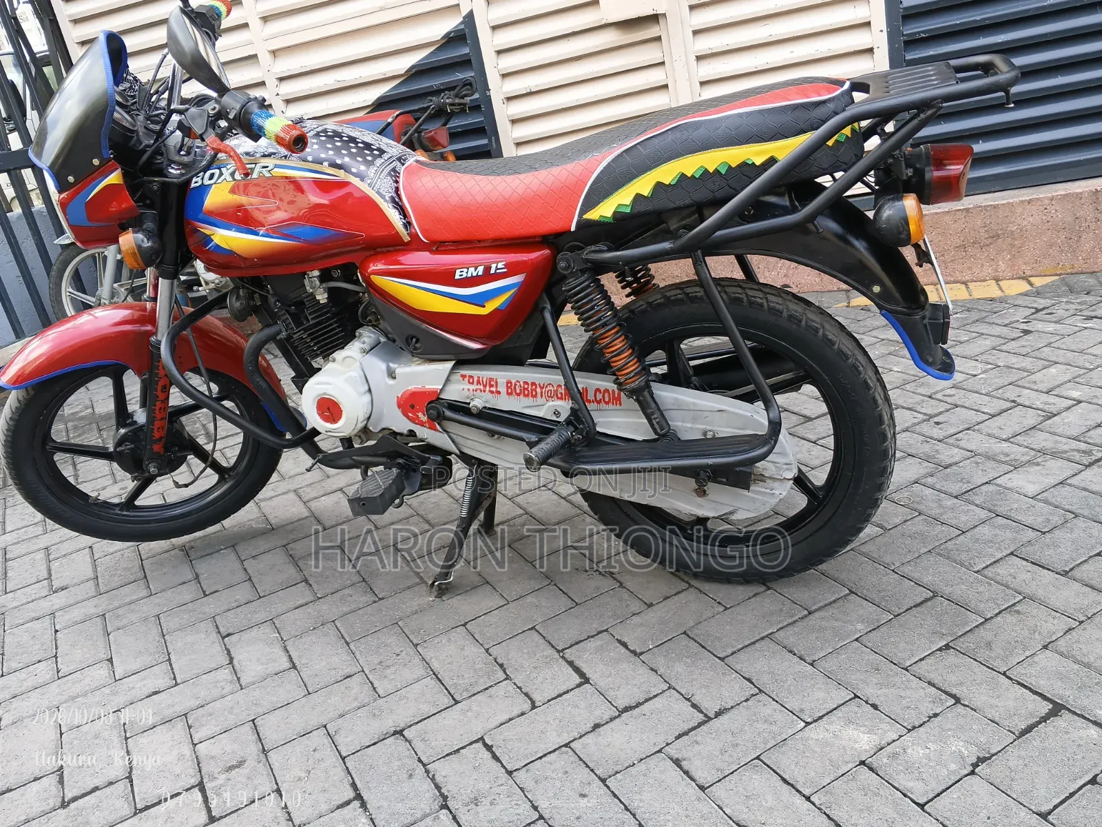 Bajaj Boxer 150 UG 2025 Red