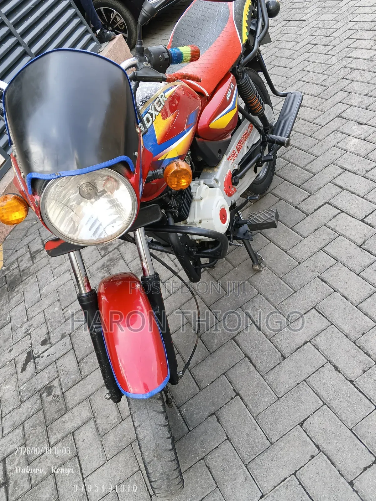 Bajaj Boxer 150 UG 2025 Red