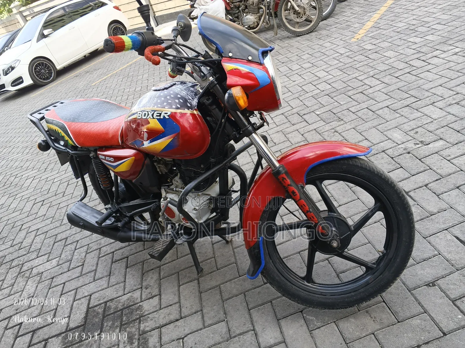 Bajaj Boxer 150 UG 2025 Red
