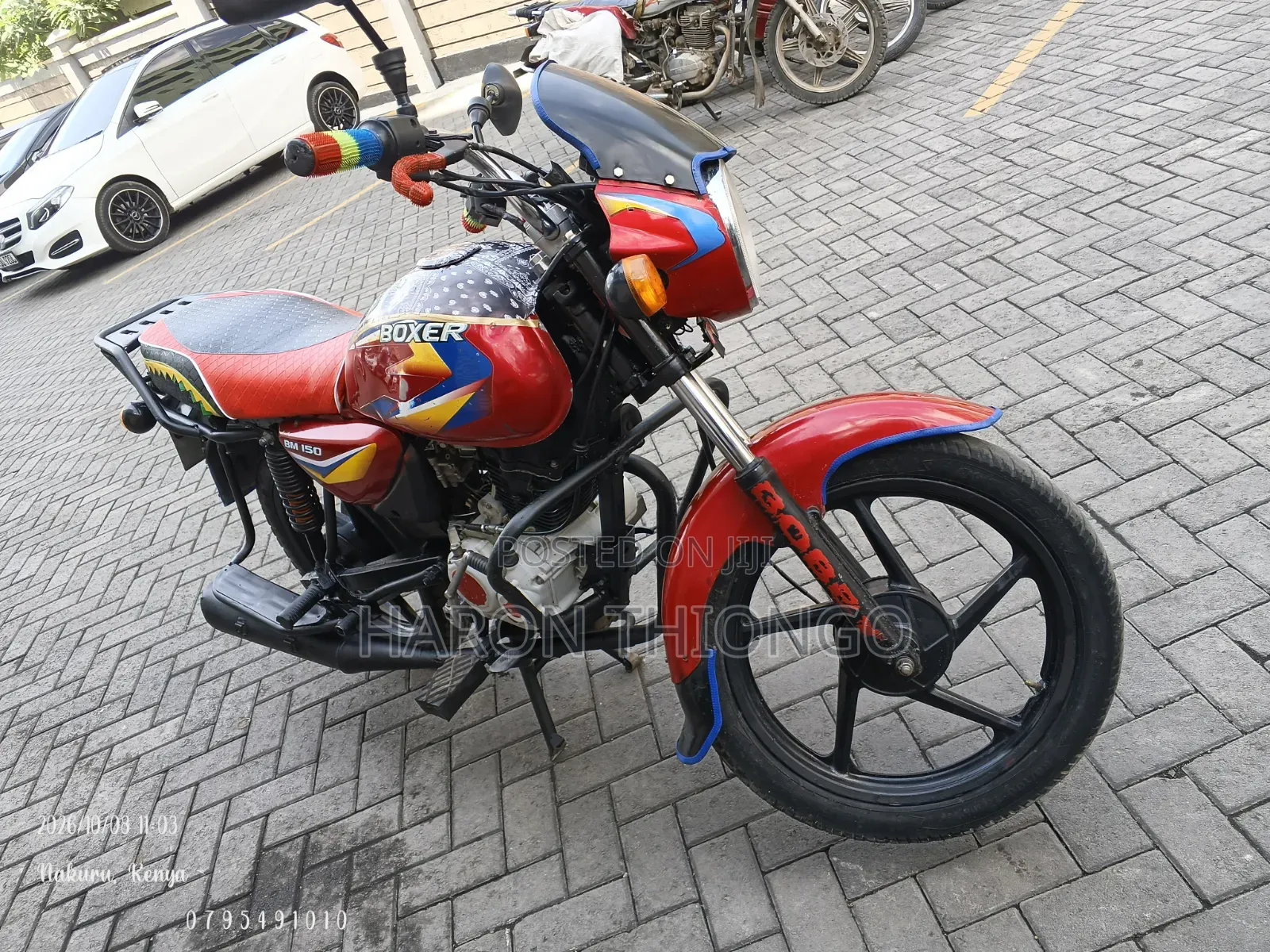 Bajaj Boxer 150 UG 2025 Red