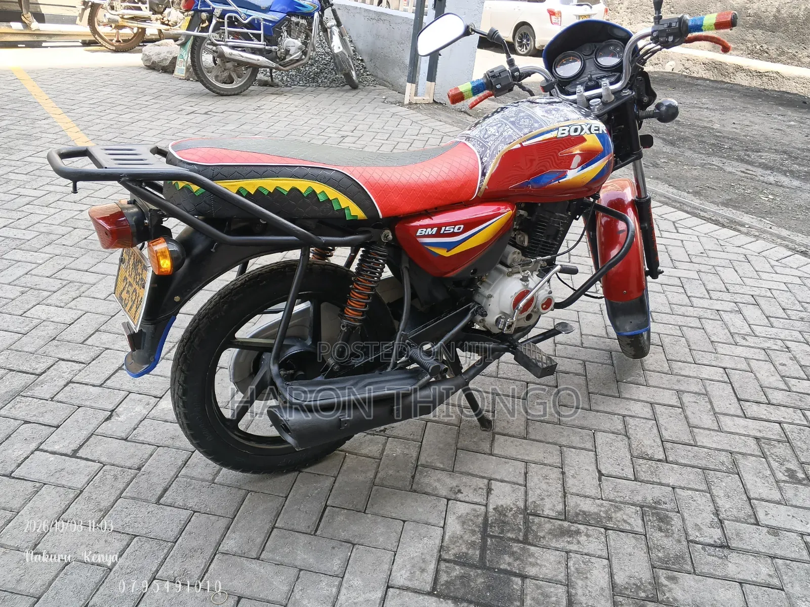 Bajaj Boxer 150 UG 2025 Red