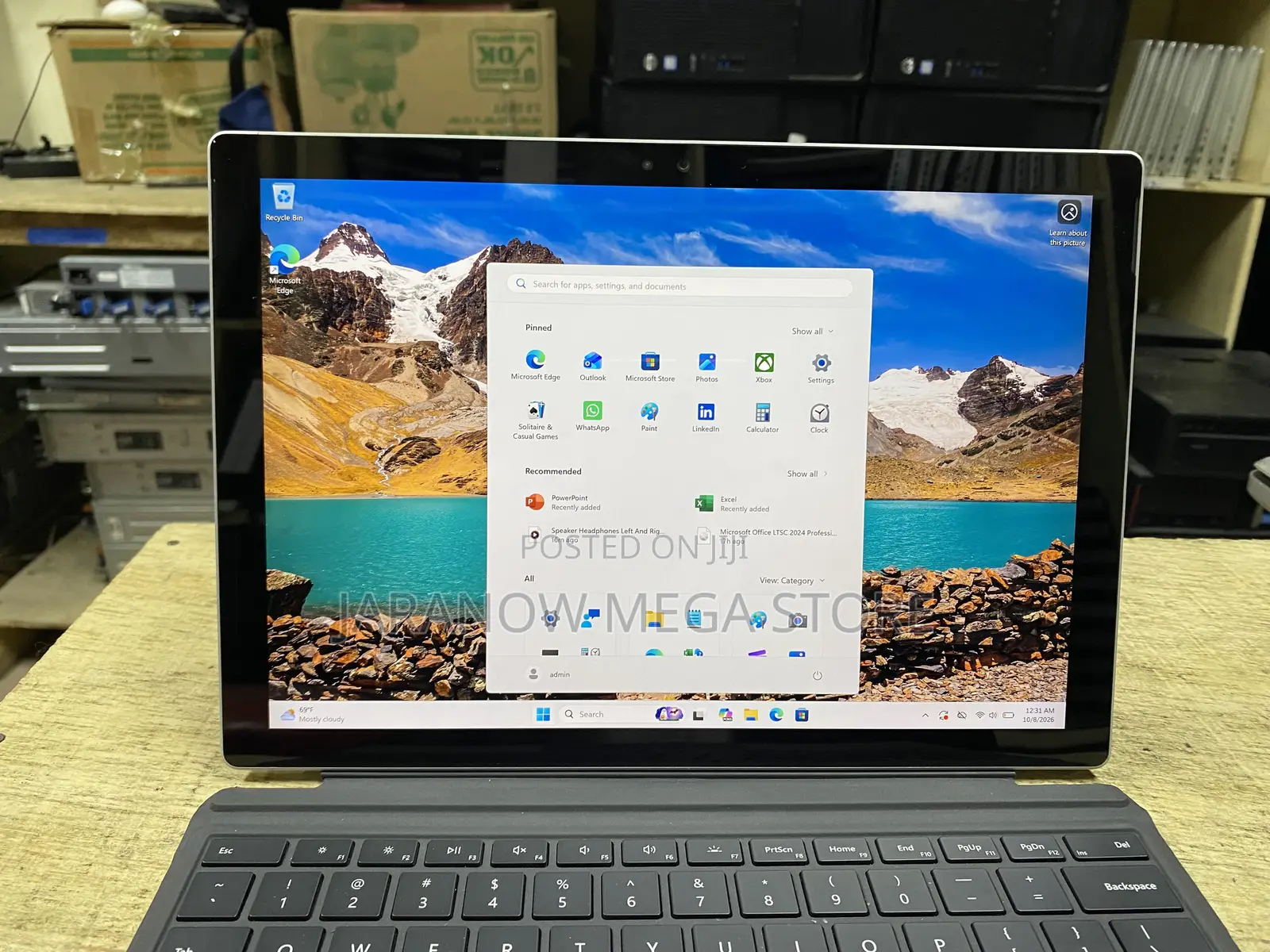 Laptop Microsoft Surface Pro 4 16GB Intel Core i7 SSD 256GB