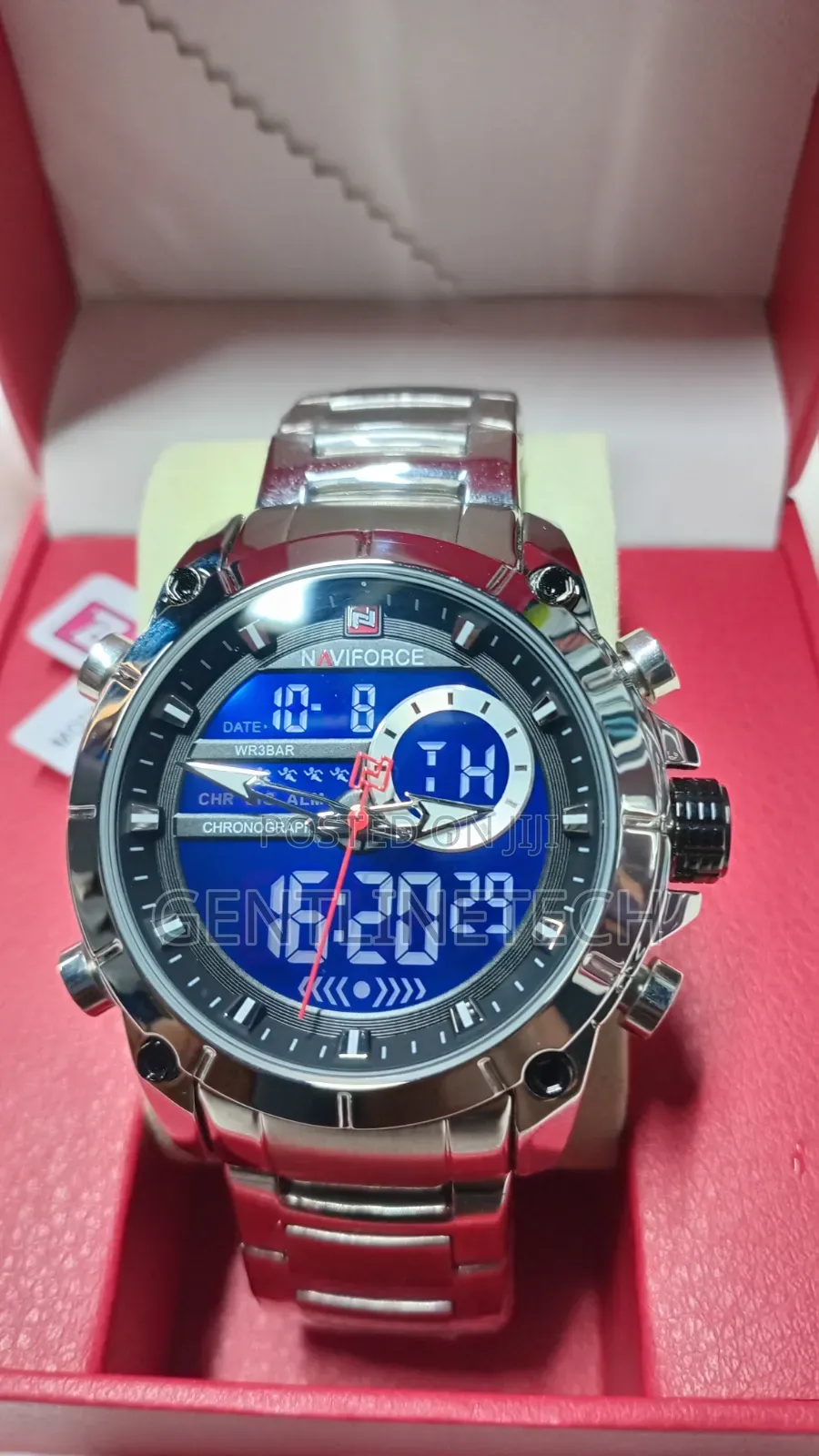 Naviforce Analog and Digital Watch