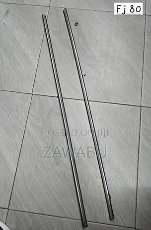 Rear Window Glass Trim FJ 80 Chrome Pair