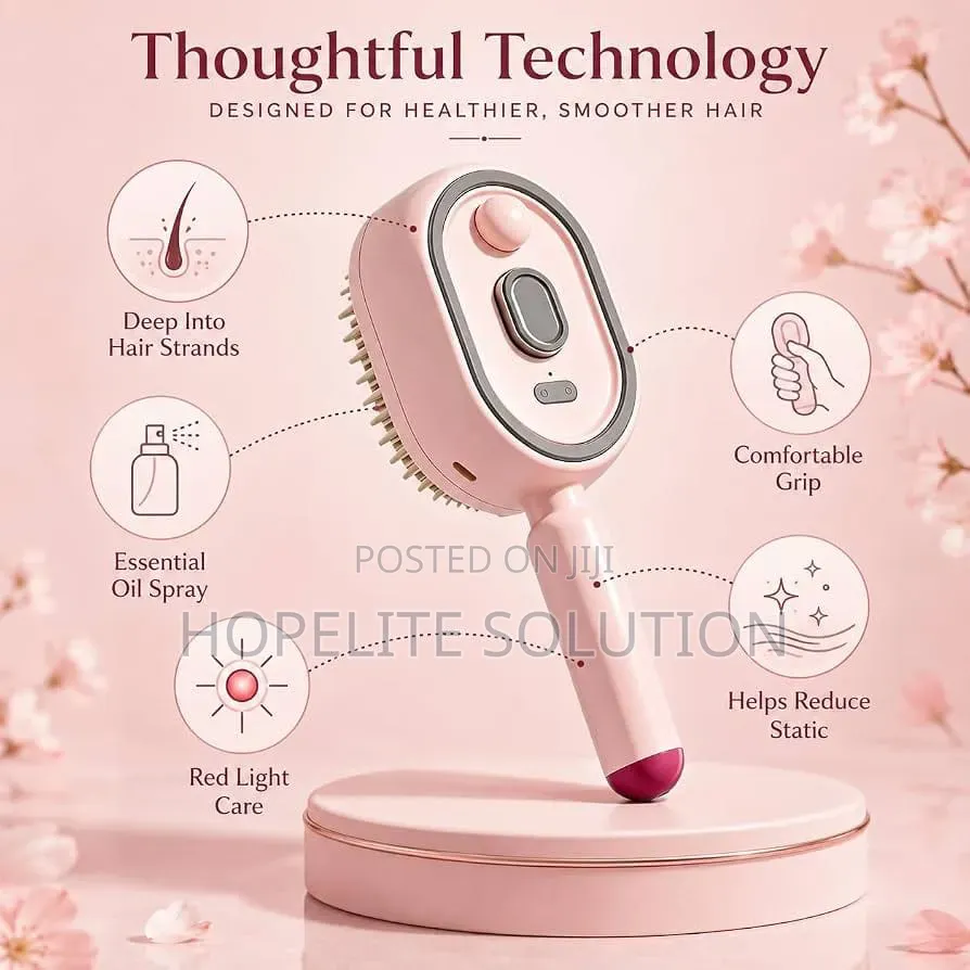 Electric Retractable Air Cushion Comb