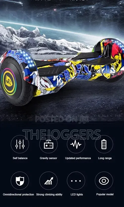 Smart 8 Inch Hoverboard Electric Selfbalance Scooter With Musicspeaker