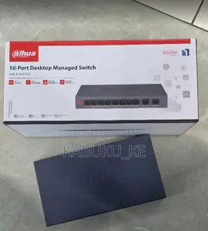 Dahua Poe Switch 8 Ports + 2 Ports Uplink