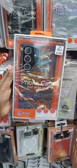 BIGC Brand Ocean Wave Case Tailored for the Samsung Galaxy S23 Ultra