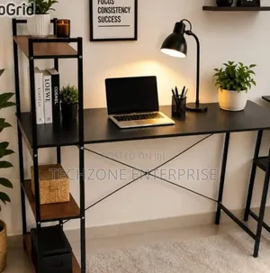 Imported Quality Office Desk With Shelves and Decorator Organiser 