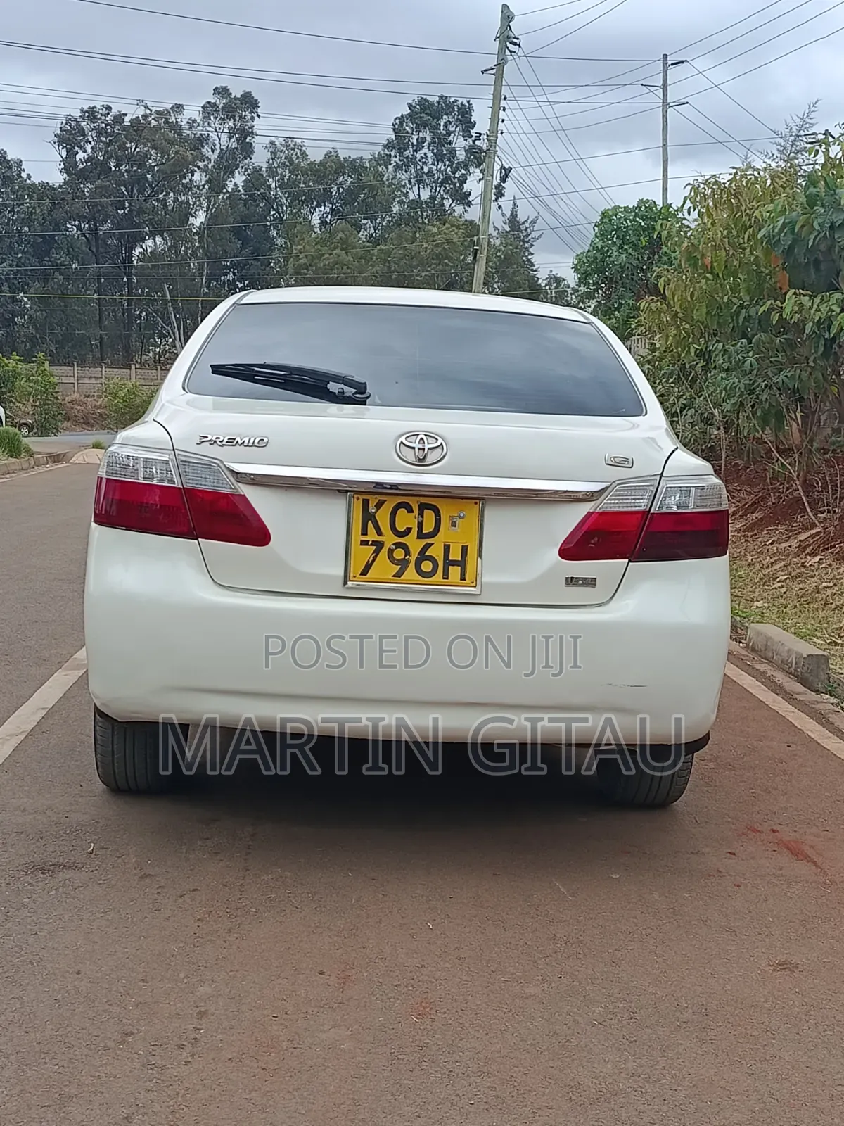 Toyota Premio 2008 White