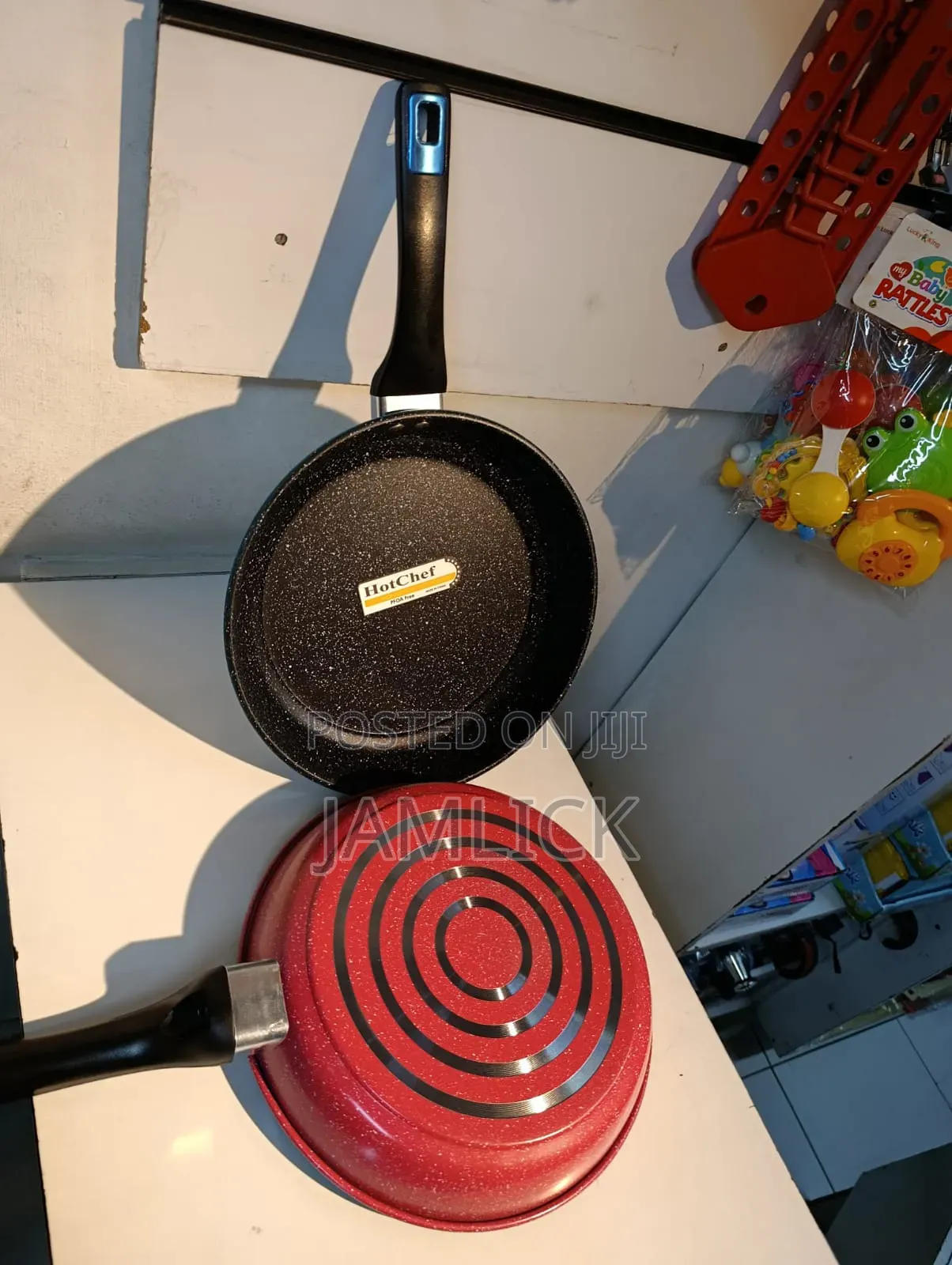 Non-Stick Granite Hot Chef Deep Frying Pan 28cm - Hk