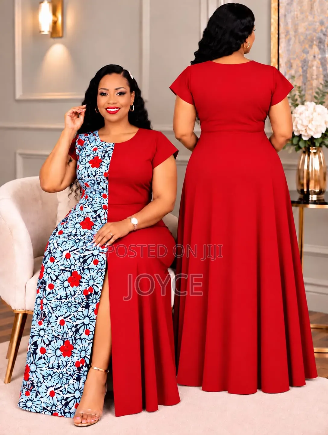 Maxi Dress With Front Slit