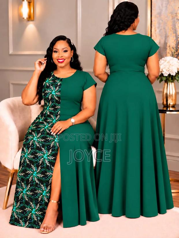 Maxi Dress With Front Slit - thumbnail 4
