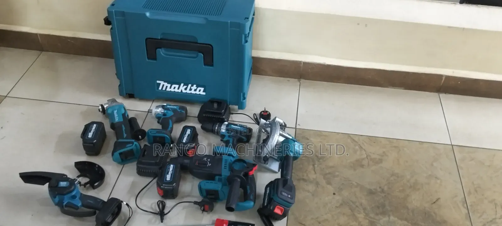 Combo Toolset Drill Grinder Saw