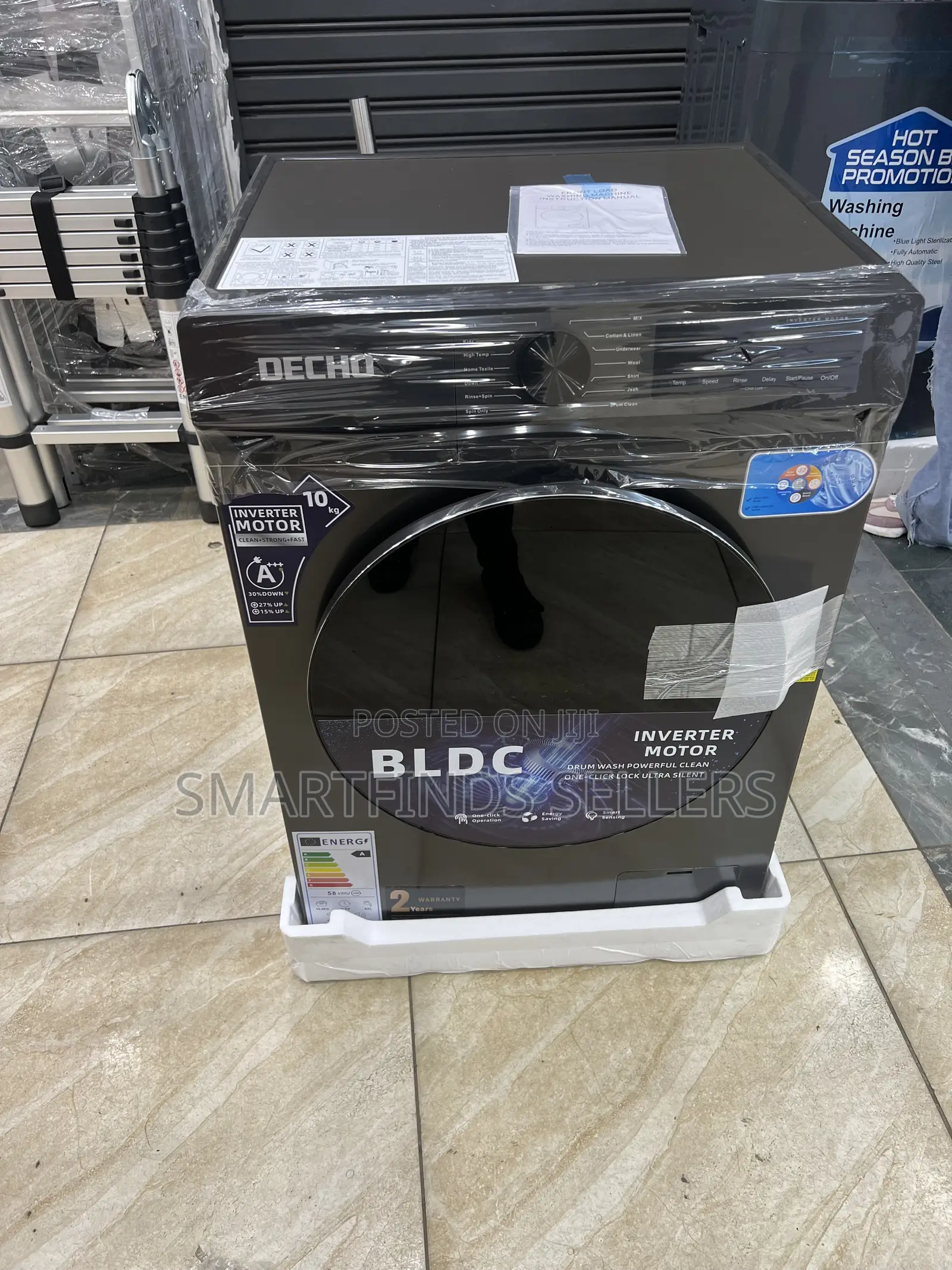 DECHO 10KG Front Load Washing Machine