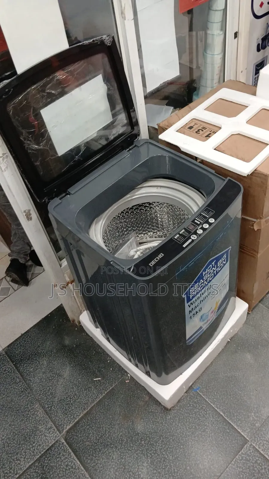 Decho 15kg Wash and Spin Top Load