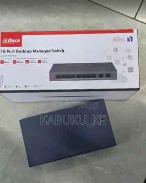 Quality Dahua Managed PoE Switch 8 PoE Ports With 2 Uplink Ports