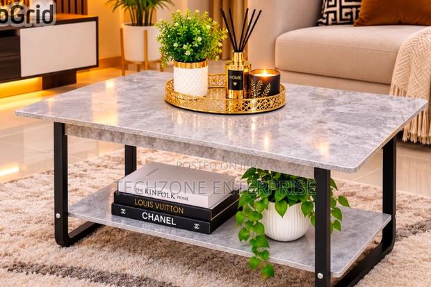 Imported Executive Quality Marble Top Coffee Table  - main view