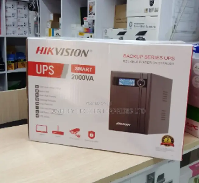 Hikvision DS-UPS2000 – 2KVA Advanced UPS