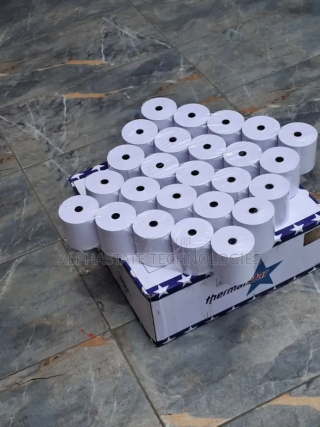 50pcs 80x80mm Thermal Rolls