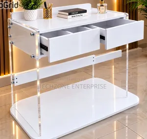 Executive 1.2m Imported Study Office Desk, White 
