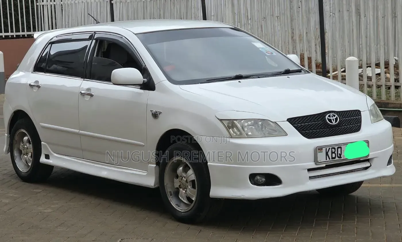 Toyota Allex 2004 White