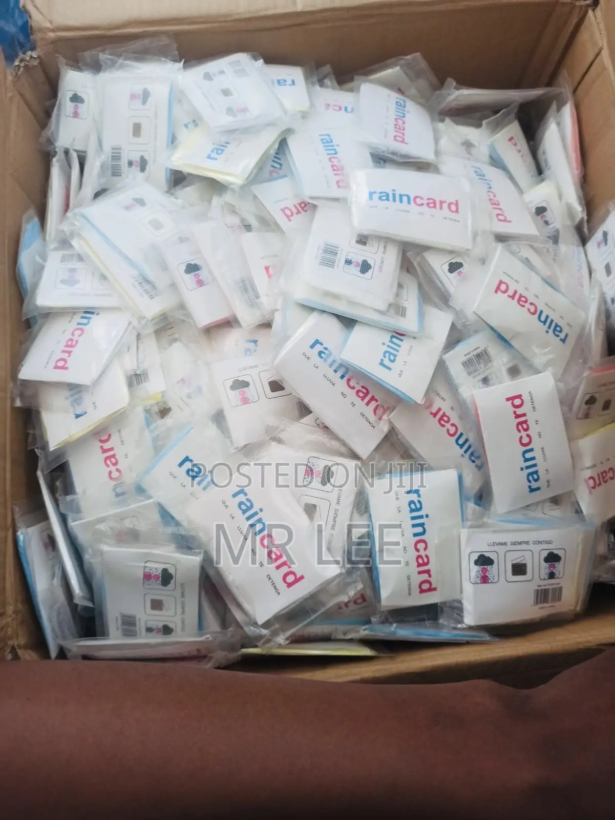 Disposable Pocket Rain Coats