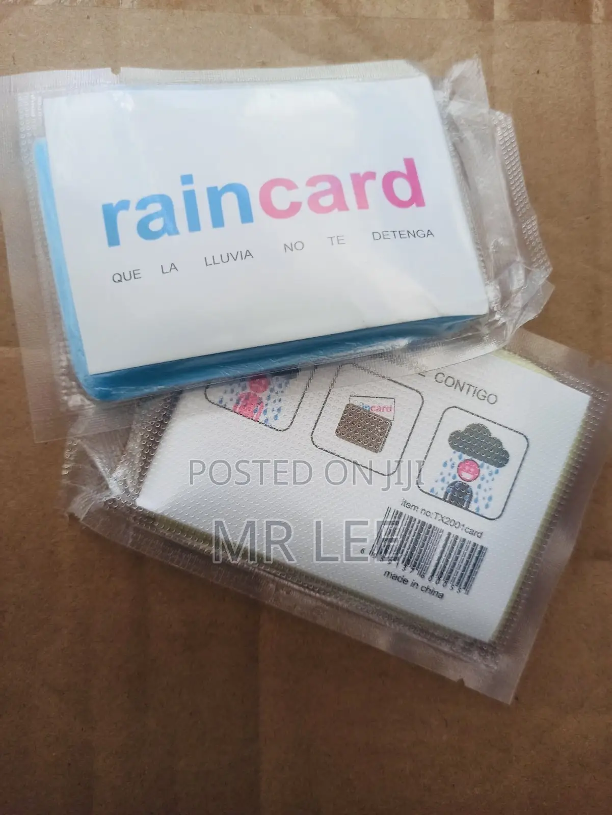 Disposable Pocket Rain Coats