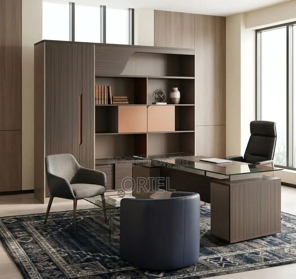Office Cabinet : Executive Imported Office Wall Unit